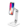 Miniatyrbilde 4 av 5: RS718 4.7-12.9 Mobiltelefon og nettbrettstativholder 360 graders roterende justerbart skrivebordsstativ