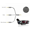 Pikkukuva 3 / 5: Kaksi USB-monitoiminen auton FM-lähetin MP3 Bluetooth-soitin Auton laturi Bluetooth Hands-free FM-lähetin