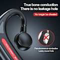 Pikkukuva 3 / 5: True Bone Conduction -kuulokkeet Avoin korva Urheilu Kuulokkeet Langaton Bluetooth Kuuloke Urheilu Juoksu Langaton Kuuloke