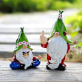 Miniatyrbillede 2 af 5: Wabjtam Jule Solcellelampe Sol Græslampe Engel Sol Græslampe, Havegaver Have