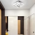 Miniatyrbilde 6 av 6: Taklamper LED taklampe, akryl, firkantet, 22W, 2300 lm, 6000K, kald hvit