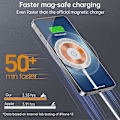 Miniatyrbillede 3 af 4: Telefon Trådløs Oplader Hurtig Opladning Telefon Magnetisk Trådløs Oplader Magnetisk Trådløs Oplader Trådløs Oplader Magnetisk Oplader Telefon C