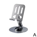 Miniatyrbillede 2 af 5: 360 Rotation Tablet Holder Til iPad Holder Tablet Stand Mount Justerbar（Sort）