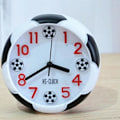 Miniatyrbild 2 av 4: Fotbollsväckarklocka Digital Pointer Växarklocka Rund Fotboll Nål Bordsklocka För Barn Pojkar
