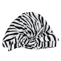 Miniatyrbild 4 av 5: Dww-(Stripe) 1 st duschmössa för kvinnor, vattentät återanvändbar duschmössa turban elastisk fåll bad duschmössor för Ch