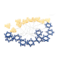 Miniatyrbilde 1 av 5: 2024 LED Hanukkah-lyssnor Hexagonal Star Fairy Light 3 meter 20 LED Dekorasjonslys