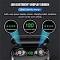Miniatyrbillede 5 af 5: In-ear-øretelefoner Digitalt display Touch-Control-øretelefoner Bluetooth 5.0 Hi-Fi TWS-hovedtelefoner IPX7