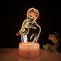 Magic Academy Harry Potter Natlampe 3D LED Illusion Lampe til Børneværelse Dekorativ Lampe B091-838