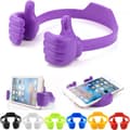 6 stk. Tommel opp mobiltelefonholder Lazy Bed Desktop Mount Stand Us
