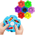 Miniatyrbild 1 av 5: Roterande Magiska Bönor Fidget Leksaker Fidget Block och Fidget Spinner, Stressavlastande Leksaker, Kreativa Avkopplingspussel Leksaker för Pojkar Flickor Tonåringar & Vuxna