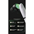 Pikkukuva 5 / 5: Nier-pelikuulokkeet 65 ms:n matalan latenssin TWS Bluetooth -kuulokkeet mikrofonilla, stereobassolla, äänenpaikannuksella, Pubg-langattomat kuulokkeet, Bluetooth-kuulokkeet