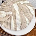 Pikkukuva 5 / 5: Barettihattu Chiffon Plisseerattu Barettihatut Naisille Raidallinen Maalarin Hattu Kaksiväri Sekoitettu Oktagon Hattu Kevyt Neule Baretti (Yksi Koko, Musta)