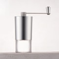 Miniatyrbillede 4 af 4: Håndkværn med keramisk konisk burr, håndkværn til kaffe. Rengøringsbørste, keramisk håndsvingkværn til hjemmet, kontoret | Manuel kaffekværn