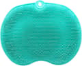 Duschfot Scrubber Mat, Duschfot Massager Scrubber med halkfria sugkoppar
