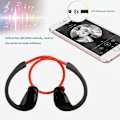 Pikkukuva 4 / 5: Bluetooth5.0-kuulokkeet Langattomat nappikuulokkeet Stereo-kuulokkeet punainen
