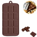 12 Chokolade Chunk Forme - Chokolade Farve|Chokolade Form