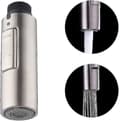 Reservedel Kjøkkenkran Ender Hånddusj Universal G1 / 2 Flyttbar Kranhode Rustfritt Stål Sus304 Børstet, Pfs200-bs