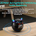 Pikkukuva 5 / 7: Pieni piru Bluetooth-kaiutin yövalolla, 2500mAh, HiFi-ääniefekti, 25mm kaiutin