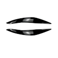 Miniatyrbilde 1 av 5: For 5-serie F10 F11 Tidlig 2011-2014 Blanke Svart Frontlykt C...