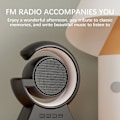 Pikkukuva 3 / 4: Bluetooth-kaiutin värivalo kortti Mini kannettava lahjakaiutin (musta)