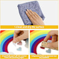 Miniatyrbild 5 av 5: Glow In The Dark Rainbow Väggdekaler, Lysande Regnbåge Och Hjärtdekaler För Takväggar, Barn Sovrum Vardagsrum Dekoration För Flickor Pojkar Baby Nu