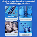 Pikkukuva 3 / 5: [bluetooth5.0 melunpoisto] Tws langattomat Bluetooth-kuulokkeet 9d Stereo Bluetooth-nappikuulokkeet vedenpitävät urheilukuulokkeet kosketusohjauskuulokkeet Le:llä