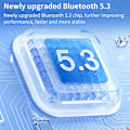 Pikkukuva 4 / 5: Bluetooth 5.3 In Ear -puhelun melunvaimennus ja erittäin pitkä akunkesto Älykäs digitaalinen näyttö Bluetooth langattomat kuulokkeet