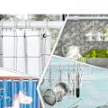 Miniatyrbild 4 av 5: Justerbar för gardiner - 2 st 30 cm-50 cm-