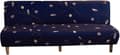 Sofaovertrekk uten armlener stretch 2 seters sofaovertrekk sammenleggbart