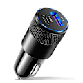 Pikkukuva 1 / 5: Auton laturi Nopea lataus Type C Puhelin Nopea lataus Auton lisävarusteet Puhelimen laturi  älypuhelimet Laturi Auton lataus Nopea laturi Laturi Auto