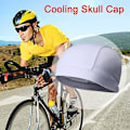 Miniatyrbild 4 av 4: 2 st hjälmfoder Skull Caps Sweat Wiing Cap Löpning Mössor Cykling Skull Caps För Män Och Kvinnor（Vit svart）