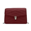 Messenger axelväska crossbody väskor för kvinnor små clutch plånböcker väskor handväskor axelväska（röd）