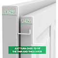 Miniatyrbillede 2 af 5: Over The Door Hooks 10 Pack, Z-formet dørhængerkrog passer til 1 3\\\\/8\\\201d