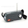 Pikkukuva 1 / 4: Kannettava Bluetooth-kaiutin Langaton basso Kolumni Fm-radio Ulkoilma Usb-kaiutin Tukee Aux Tf Subwoofer Kannettava kaiutin (harmaa)