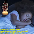 Miniatyrbillede 5 af 5: LED Basketball-spiller Natlys 3D Illusion Lampe
