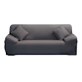 Miniatyrbillede 1 af 5: Sofaovertræk til sofa i forskellige størrelser og farver (3-personers til sofa med længde 190-230 cm, grå)