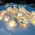 Miniatyrbild 1 av 4: 3M 20 LED Blomster ljusslinga, batteridriven