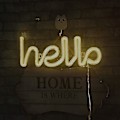 Miniatyrbild 4 av 5: Led Hello Form Neon Bokstavsskylt Neon Bokstäver Ljus Dekorativ Konstljus Väggdekor För Barnrum Jul Bröllopsfest Tillbehör (varm Vit Hello)