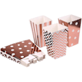 Miniatyrbilde 2 av 5: Rosa popcornbokser - Godteriposer i papp for fester (36 stk)