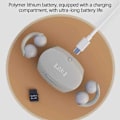 Miniatyrbild 1 av 3: Bekväm öronklämma stil, HiFi ljudkvalitet, lång räckvidd Bluetooth 5.3 intelligent digital display, privat modell universell