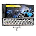 Miniatyrbilde 2 av 5: En-linjers arbeidslys Billamper Billamp LED-arbeidslys Billamp Off-road-lys Kjøretøylys Billampelykt Billamp LED-lys Billelektron