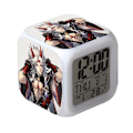 Miniatyrbild 1 av 2: Wekity Spel Yuanshen Väckarklocka Led Kvadratisk Klocka Digital Växlarm Med Tid, Temperatur, Alarm, Datum