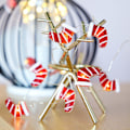 Miniatyrbillede 1 af 2: Julepynt Juledekoration Lys Snemand Julemand Dekorationslyssnor LED Kobbertrådslyssnor