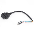 Miniatyrbillede 8 af 8: 16-PIN Kabeltest Adapter Stik til Bil Motorcykel Universal OBD ODB2 Ledninger