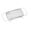 Miniatyrbilde 7 av 8: Uttrekkbart Avrenningsstativ Rustfritt Stål Utvidbart Oppvaskstativ for Husholdningsvask M 29.5x21.5cm