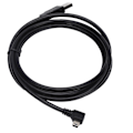 Pikkukuva 3 / 8: 1,8 m / 2,0 jaardia 90 asteen oikea kulma USB 2.0 uros - Mini USB uros kiintolevyn datakaapeli