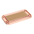 Miniatyrbild 2 av 8: Finger Ring Mobiltelefonhållare Stativ 360° Rotation Metallring Spänne MultiAngle Handgrepp (Roséguld)