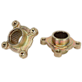 Miniatyrbillede 6 af 8: 2 stk. Hjul Bagakselnav 28 Tand Spline 4 Bolte til 50CC 110CC 150CC Quad Bike ATV Go Kart