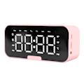 Miniatyrbild 3 av 8: Bluetooth Spegel Väckarklocka LED Digital Skärm Högt Ljud Multifunktionell Väckarklocka med Bluetooth Högtalare för Sovrum