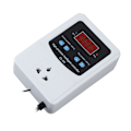 Miniatyrbillede 6 af 8: Digital Temperaturregulator 1500W 10A LCD-skærm Digital Termostatregulator til Inkubator Brygning Drivhus EU Stik 220V